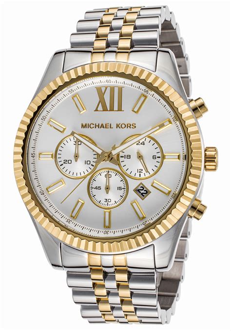 two tone michael kors lexington|Michael Kors mk8344.